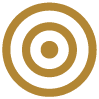 Image of three rings, representing the board game Otrio.